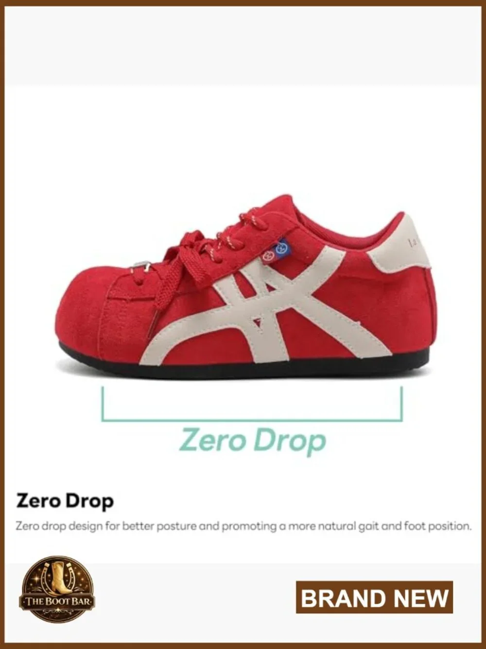 Retro Chunky Fashion Sneakers Lace-Up Non-Slip Mid Top Shoes